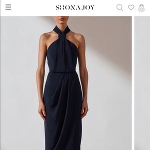 Shona Joy navy dress